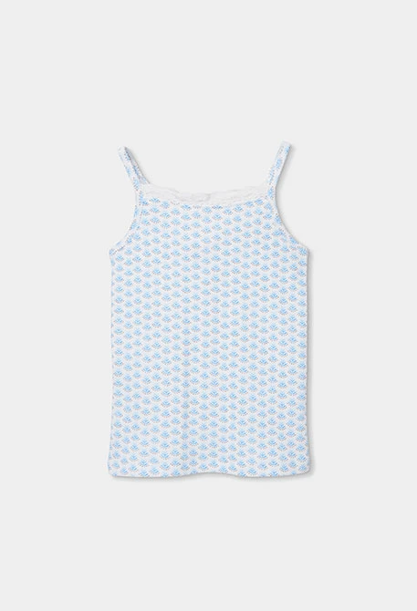 T-shirt menina malha estampada