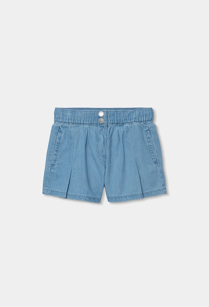 Faldilla-pantaló texà bleach