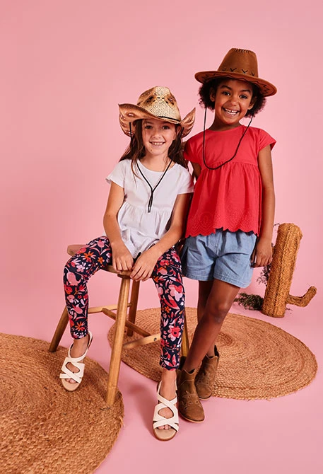 Jupe-short en denim délavé