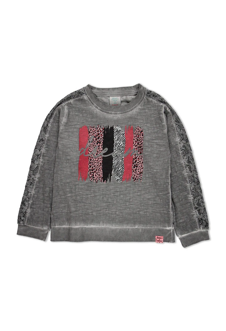 T-Shirt tricot flame pour fille