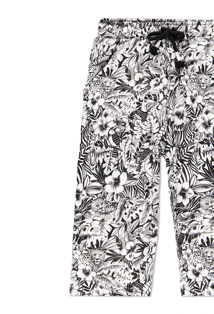 Pantalon en toile pour fille