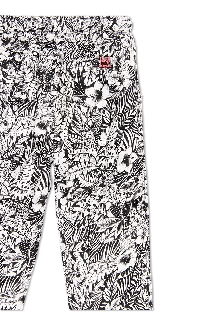 Pantalon en toile pour fille