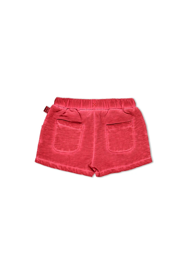 Bermuda tricot flame pour fille