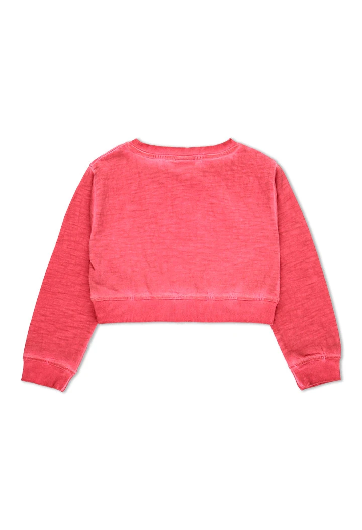 T-Shirt tricot flame pour fille