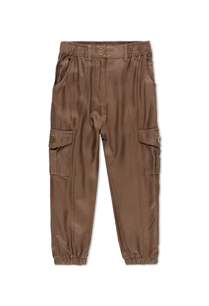 Pantalon en toile pour fille