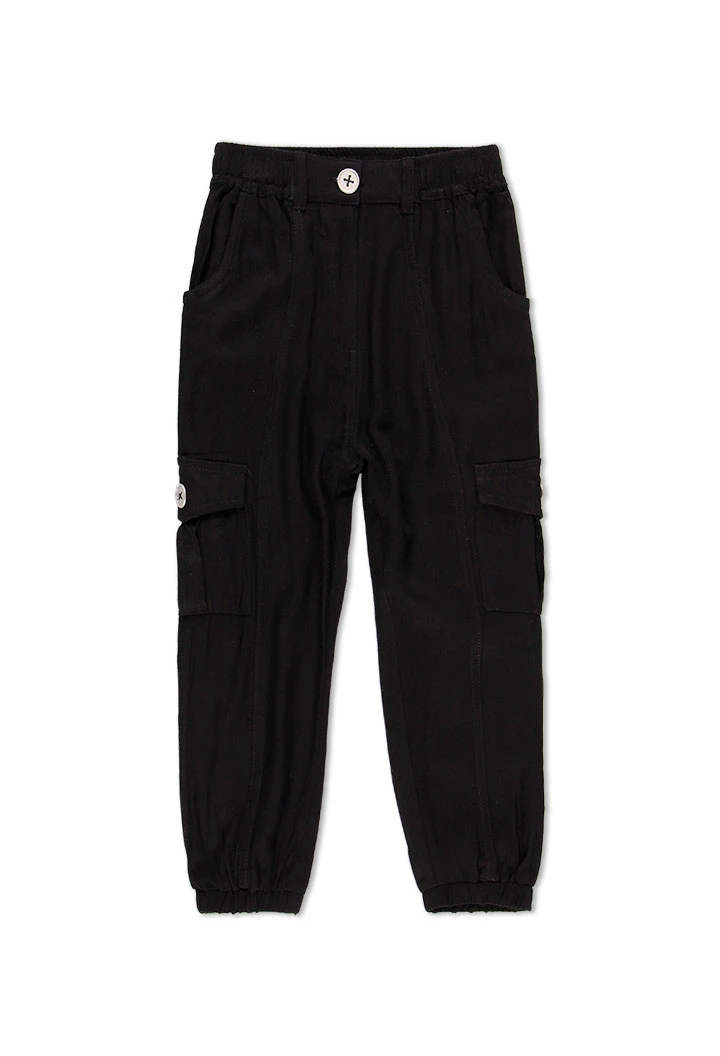 Pantalon en toile pour fille