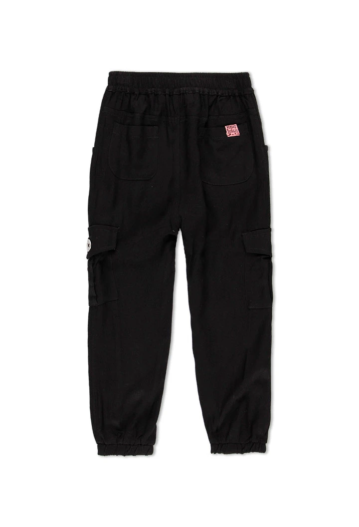 Pantalon en toile pour fille