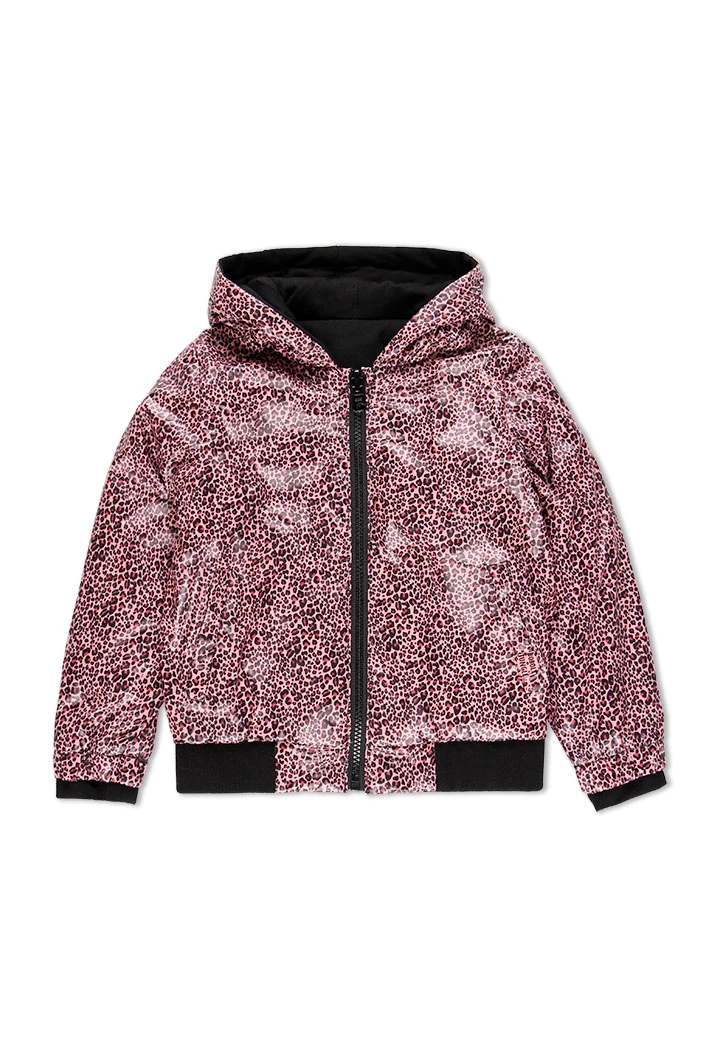 Parka en toile technique pour fille