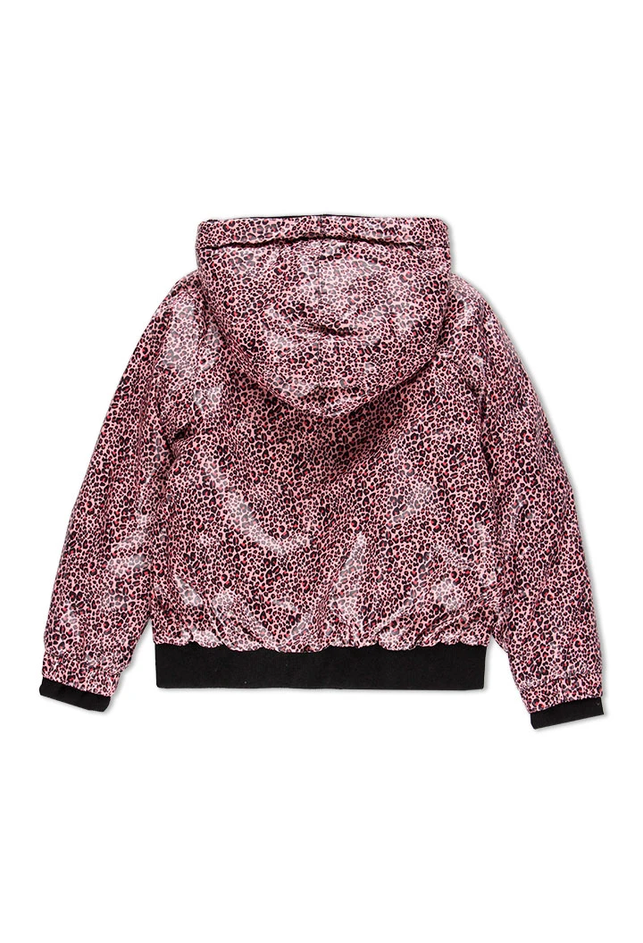 Parka en toile technique pour fille