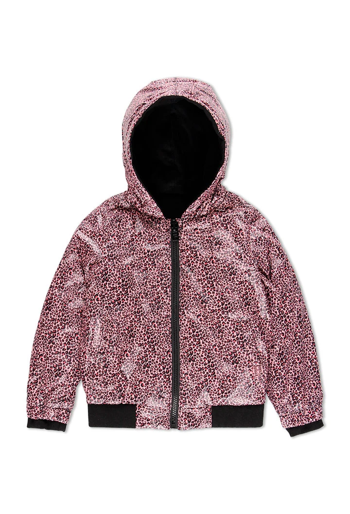 Parka en toile technique pour fille