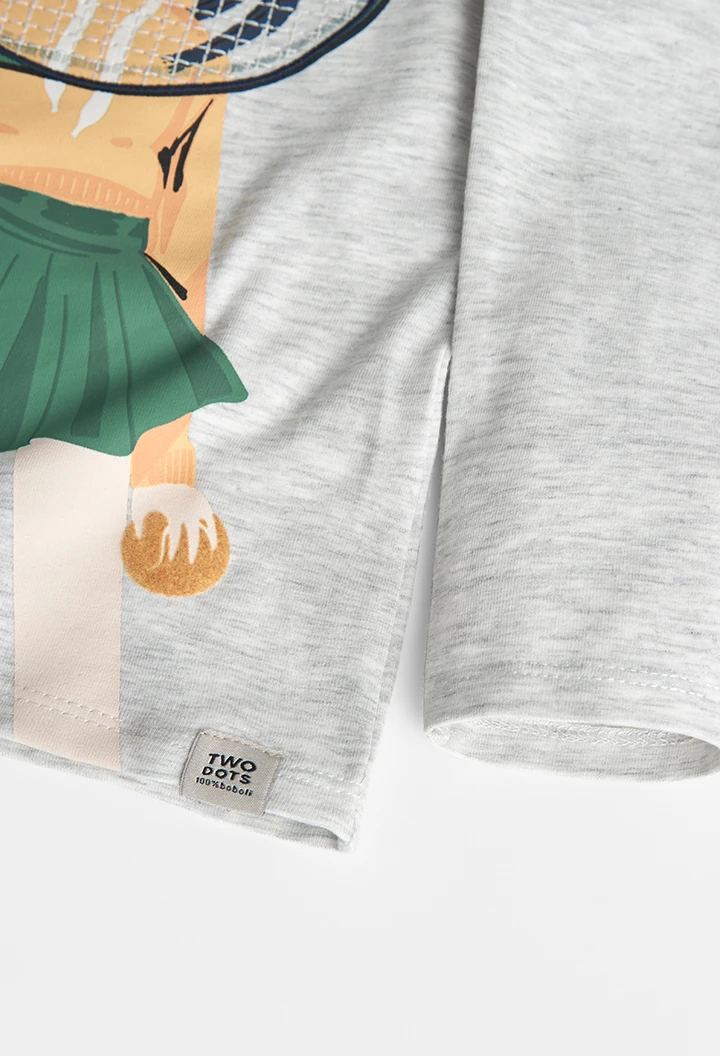 T-Shirt stretch pour fille