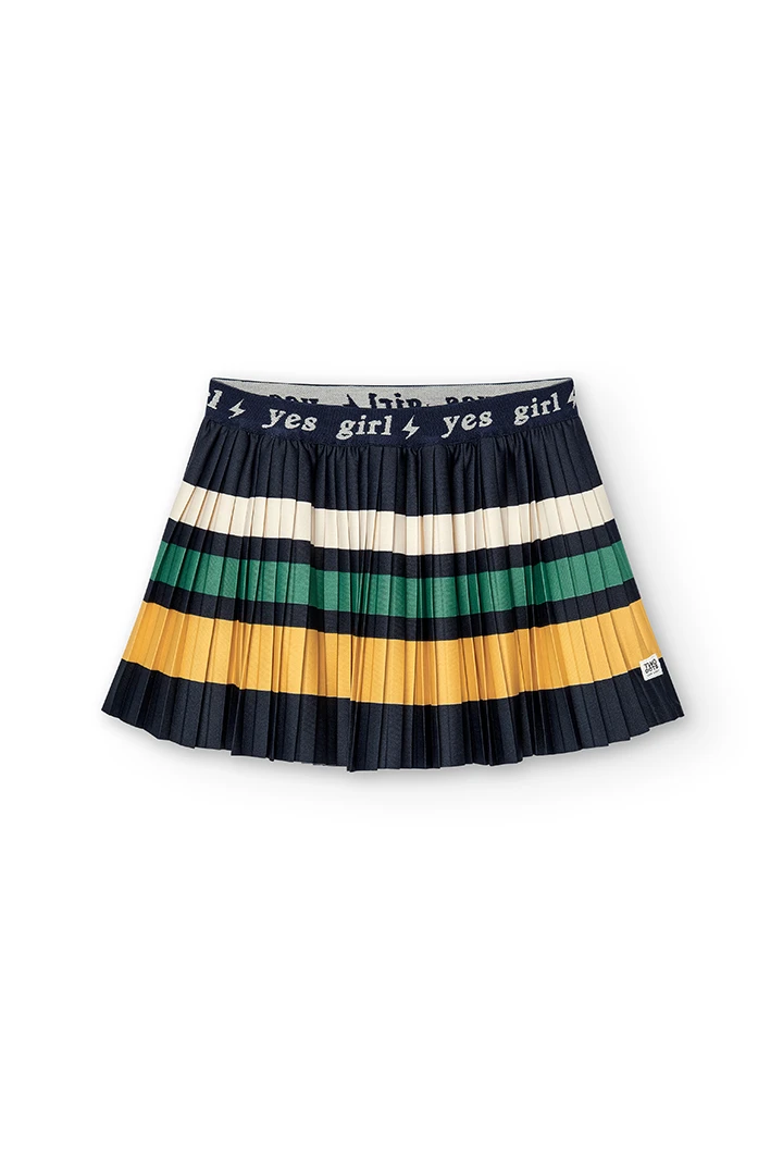Knit skirt for girl