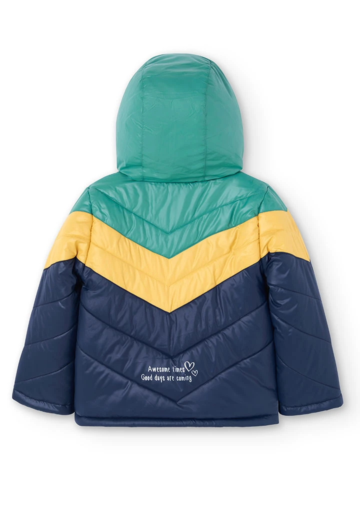 Parka technisches stoff für mädchen