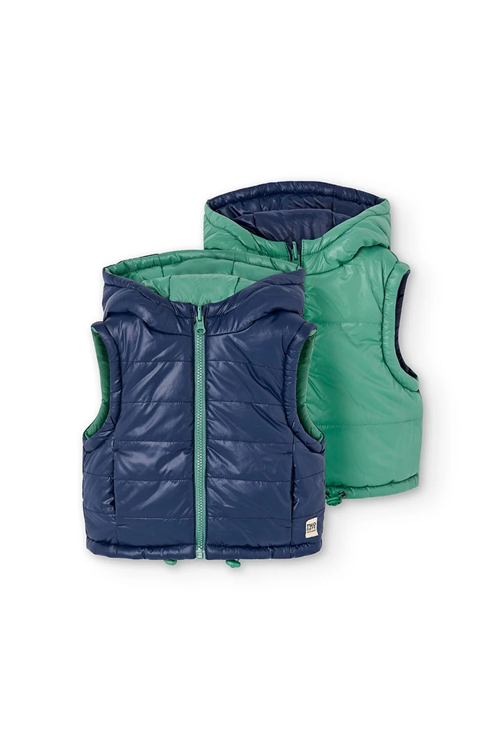 Gilet en toile technique pour fille