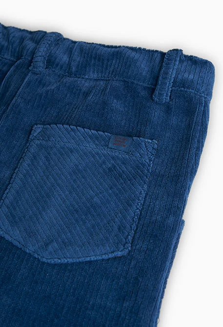 Cordhose für Mädchen in Blau