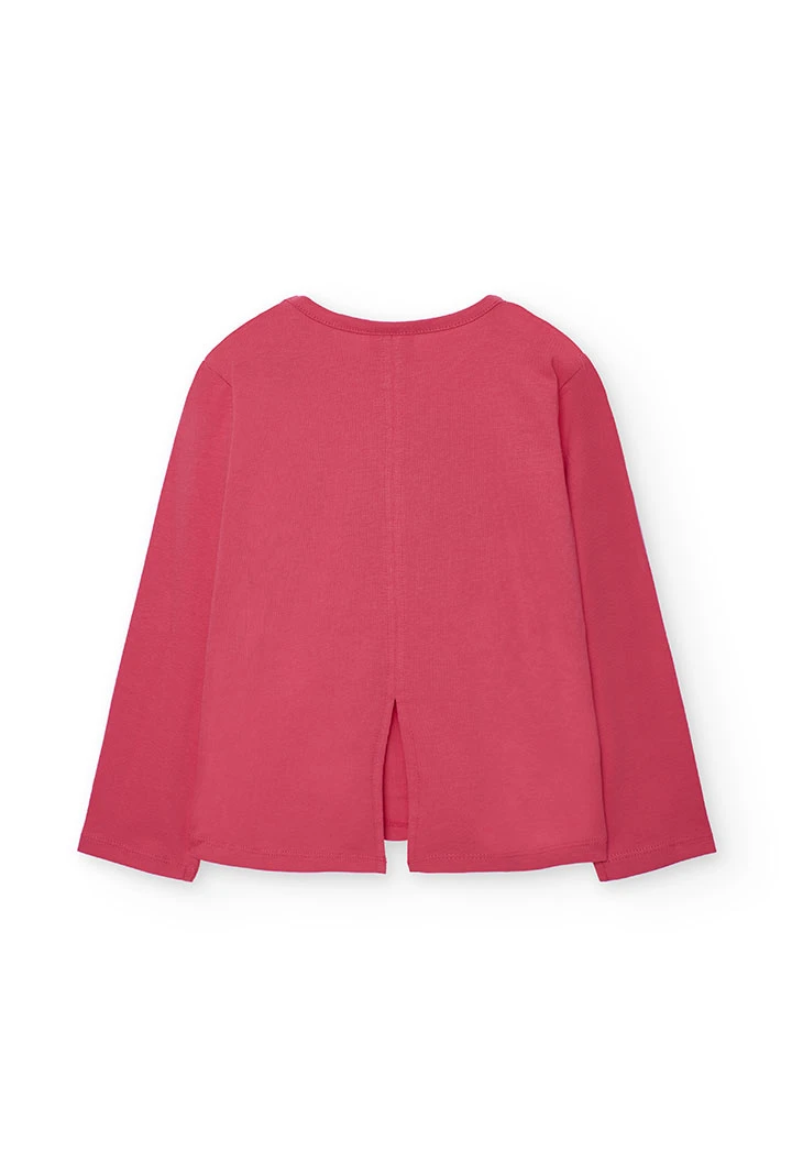 Pink girl T-shirt with letters