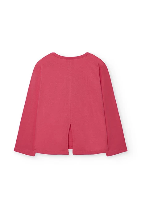 Camiseta niña rosa letras