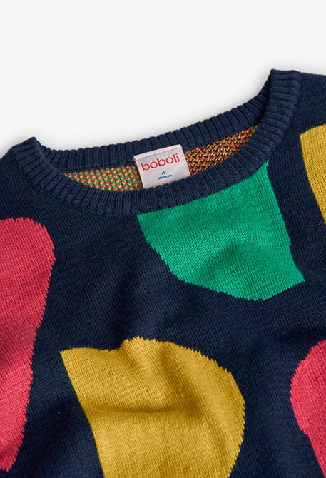 Vestit cors blau marí