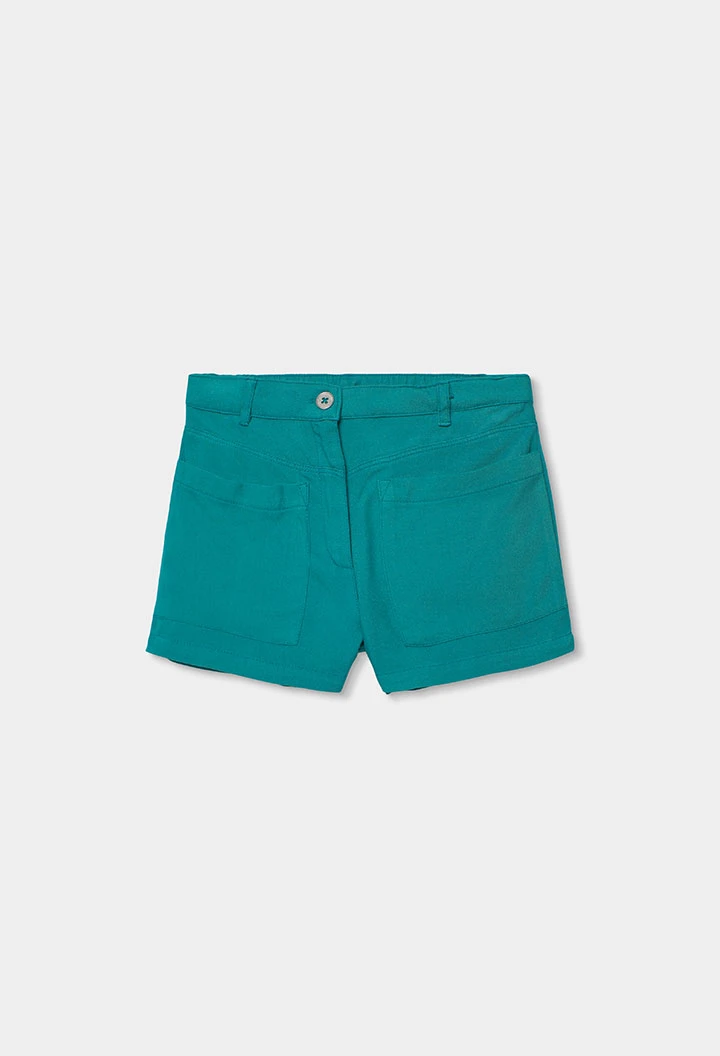 Grüne Shorts
