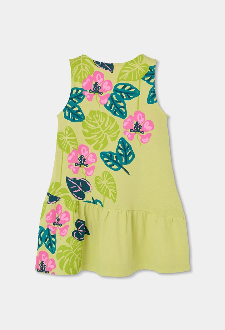 Abito a maglia verde