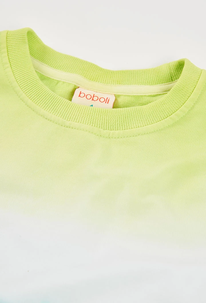 Sweat multicolore pour fille