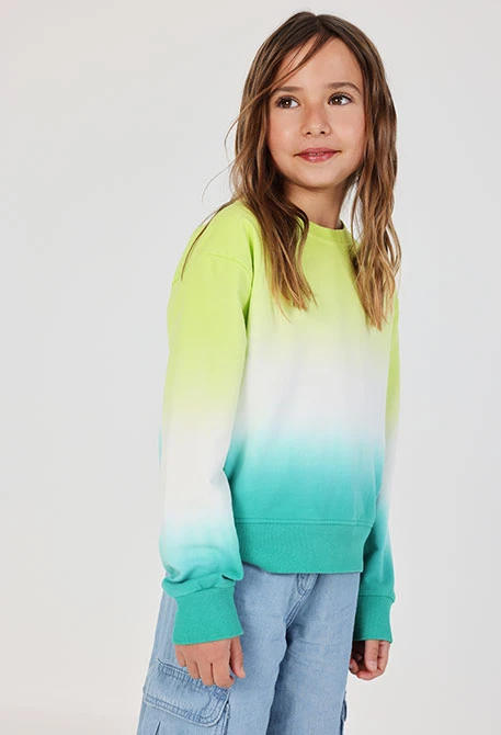Sweat multicolore pour fille