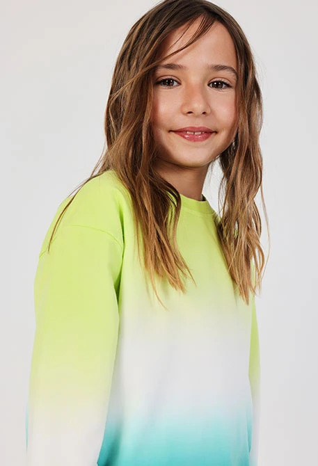 Camisola de treino menina multicolor