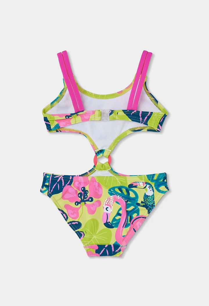 Trikini com blocos de cor