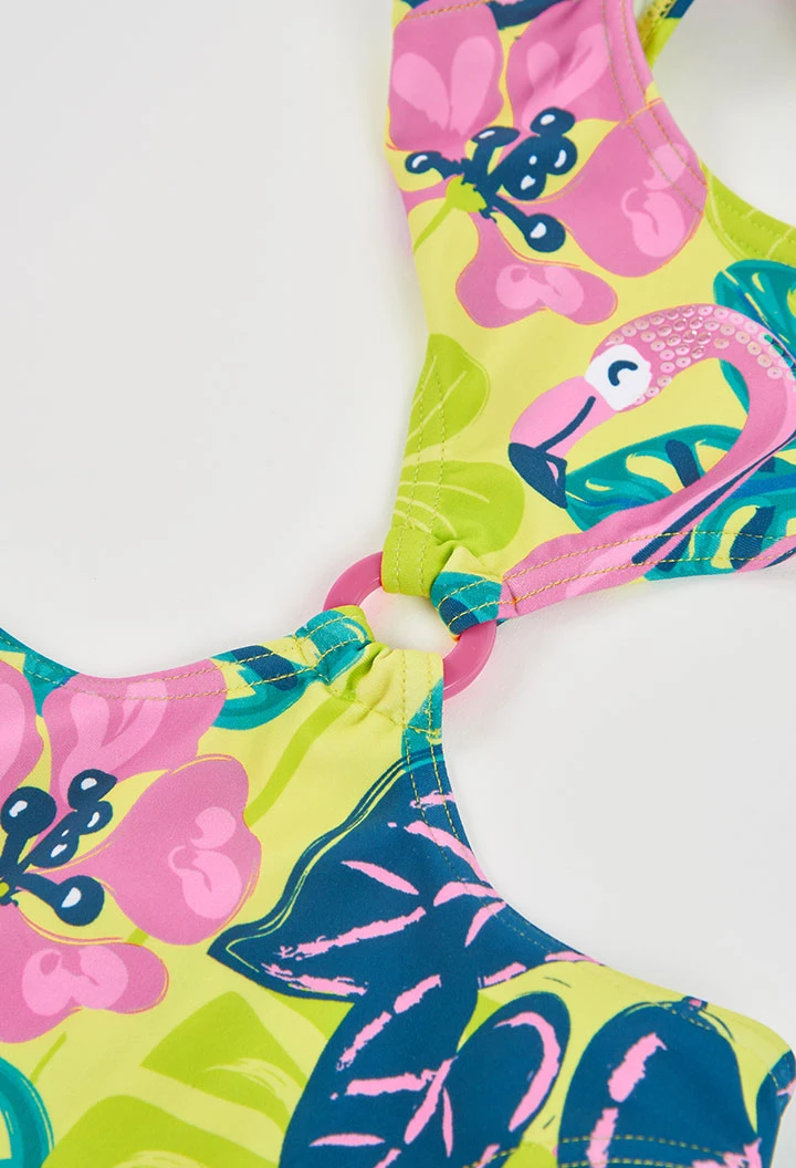 Trikini com blocos de cor