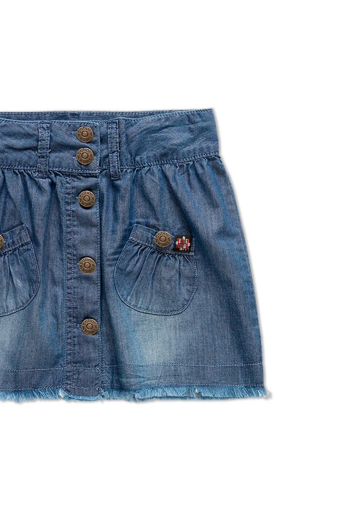 Jupe jean pour fille