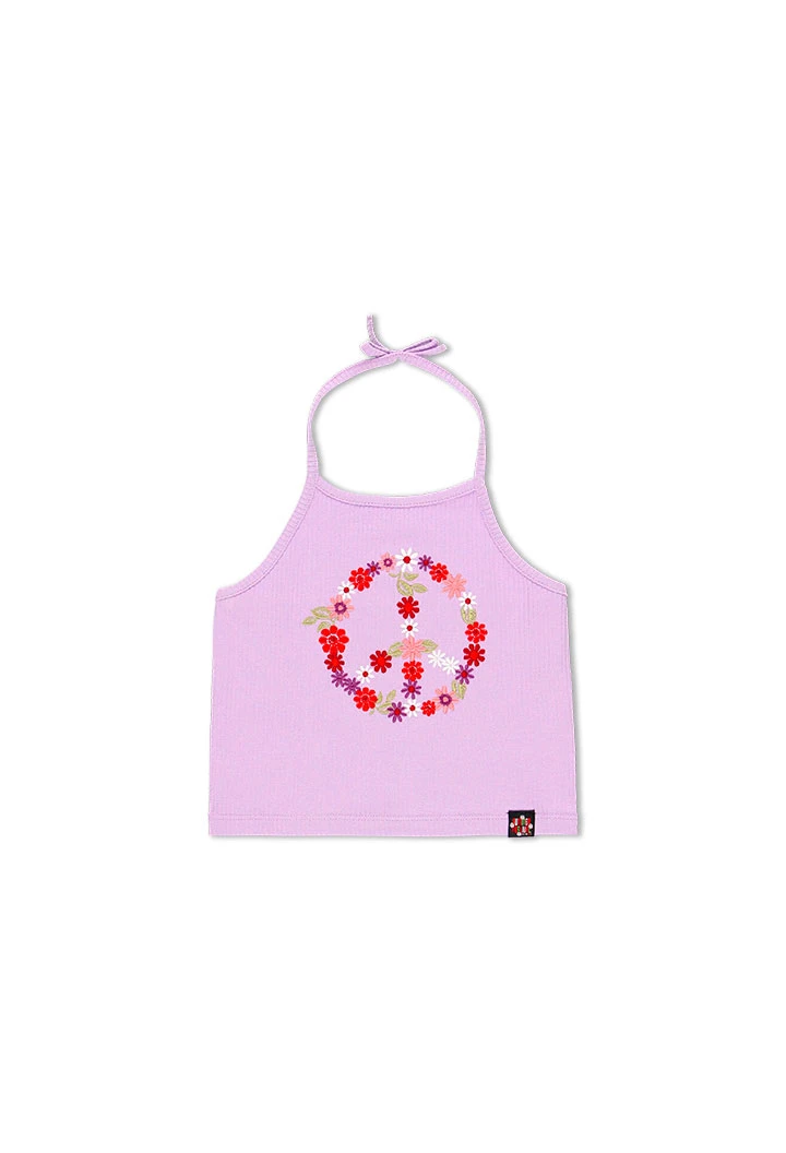 Top maille pour fille