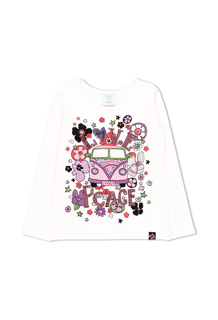 T-Shirt tricot pour fille