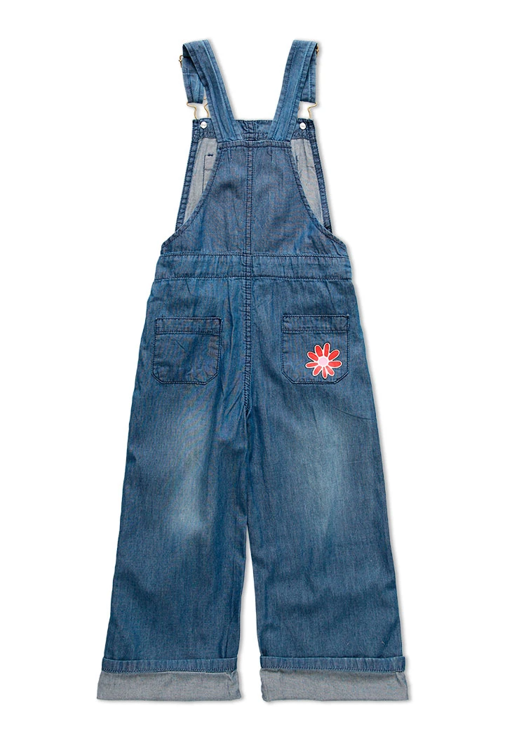 Salopette en jean pour fille