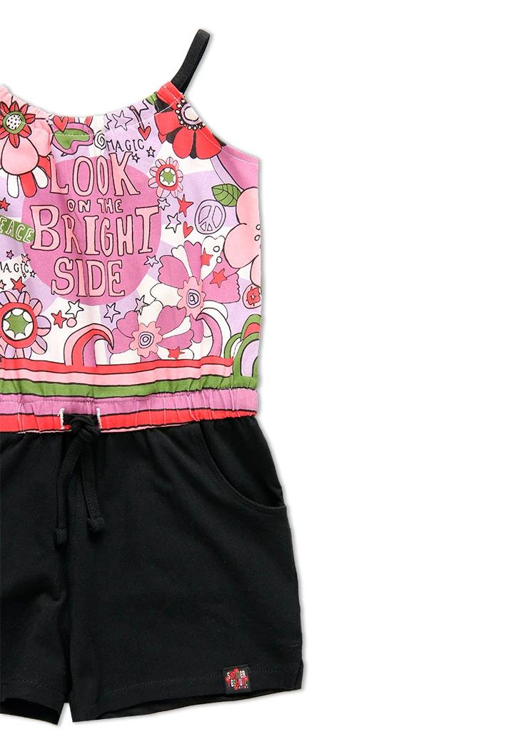 Salopette stretch pour fille