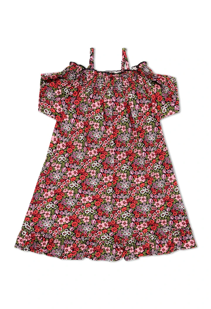Robe fleurs pour fille