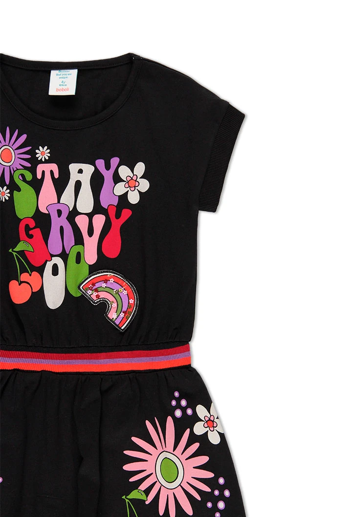 Robe stretch pour fille