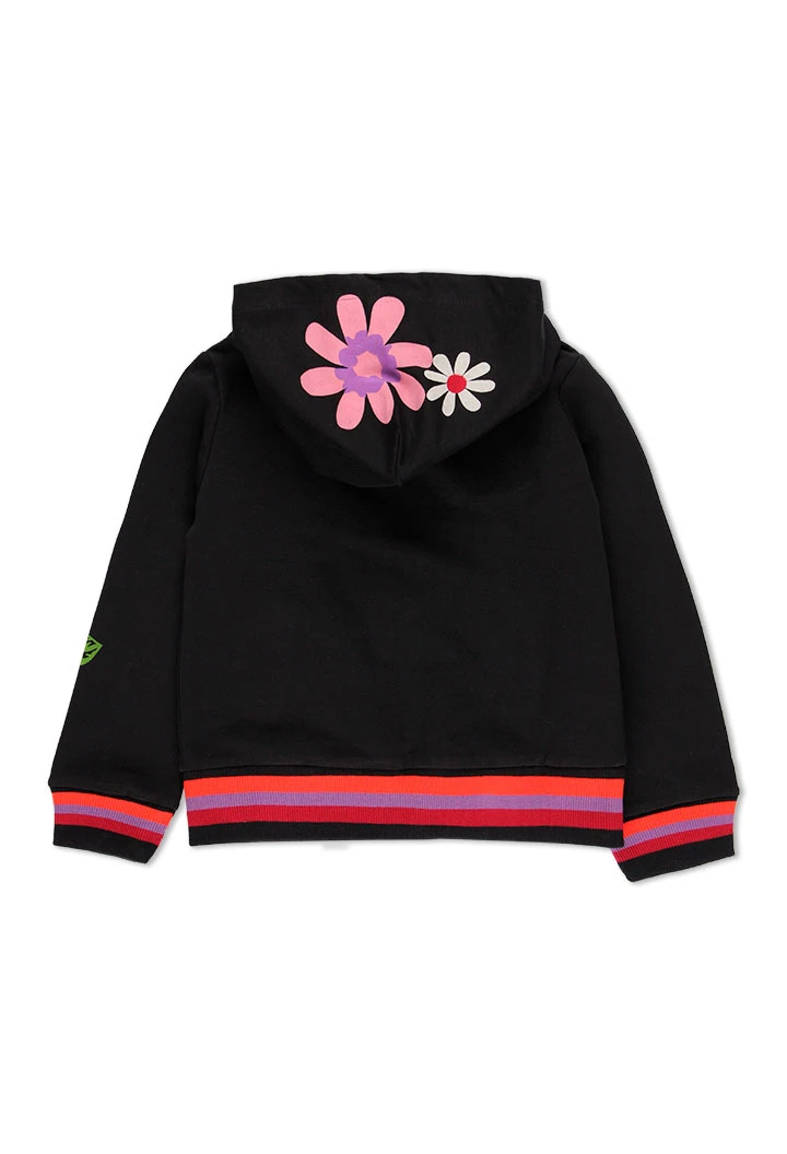 Veste en molleton à capuche pour fille