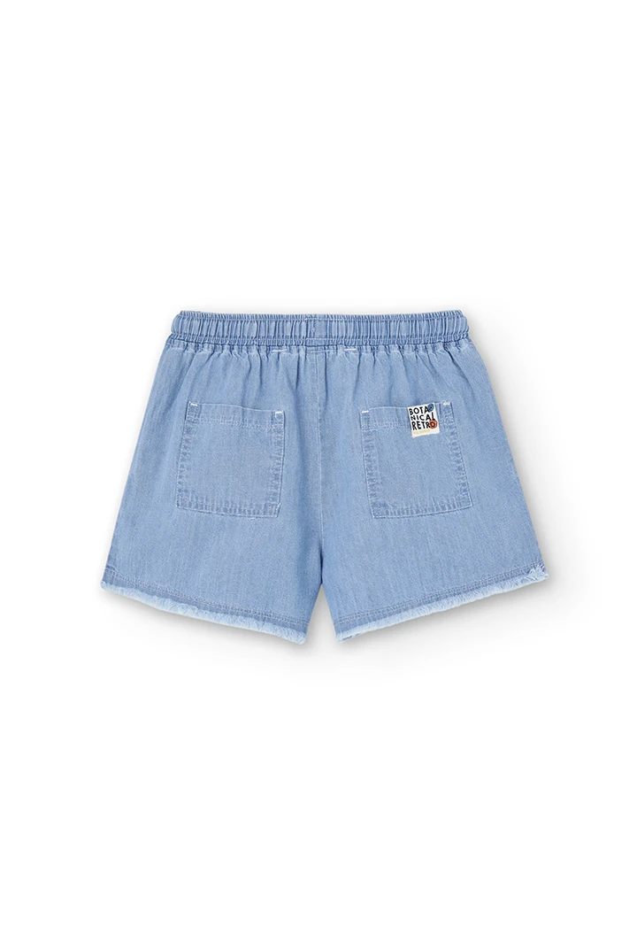 Short en jean pour fille