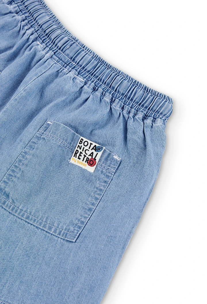 Short en jean pour fille