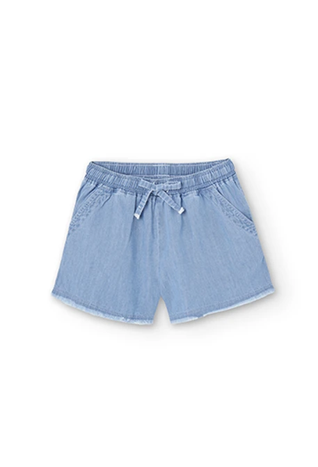Short en jean pour fille