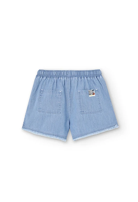 Short en jean pour fille