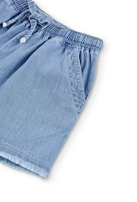 Short en jean pour fille