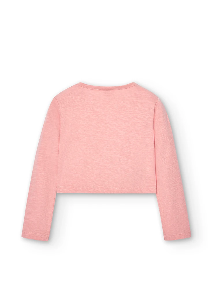 T-Shirt tricot flame pour fille