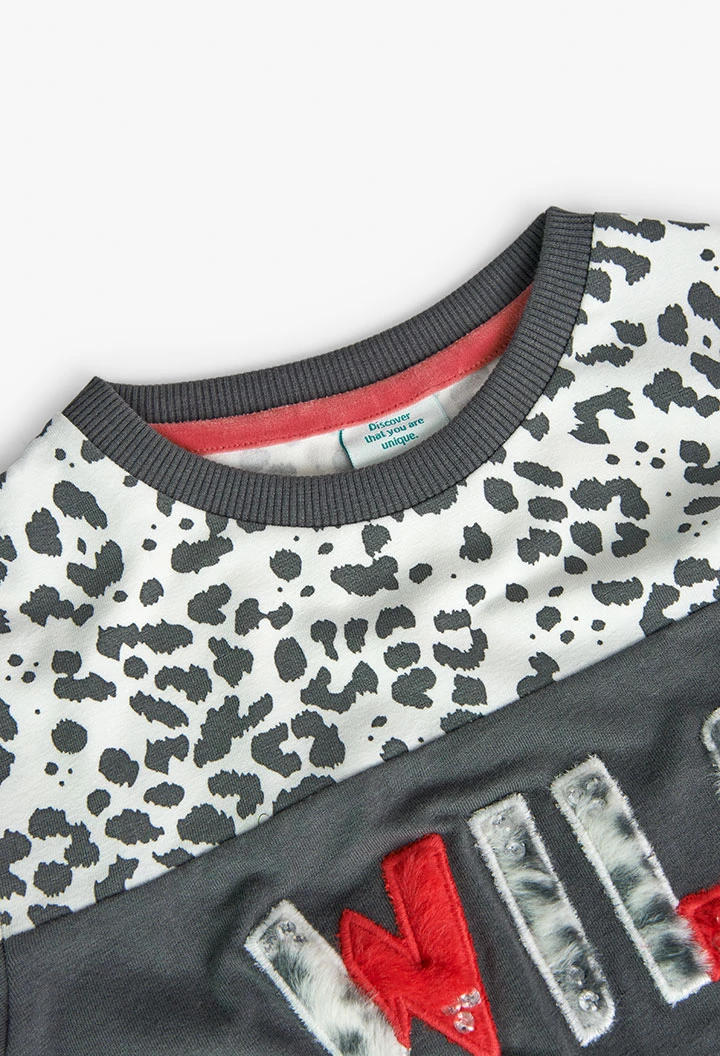 T-Shirt stretch pour fille