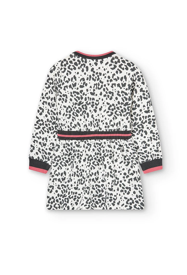 Vestido malha para menina