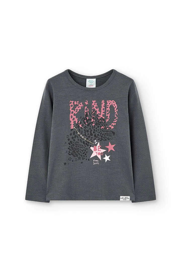 T-Shirt stretch pour fille