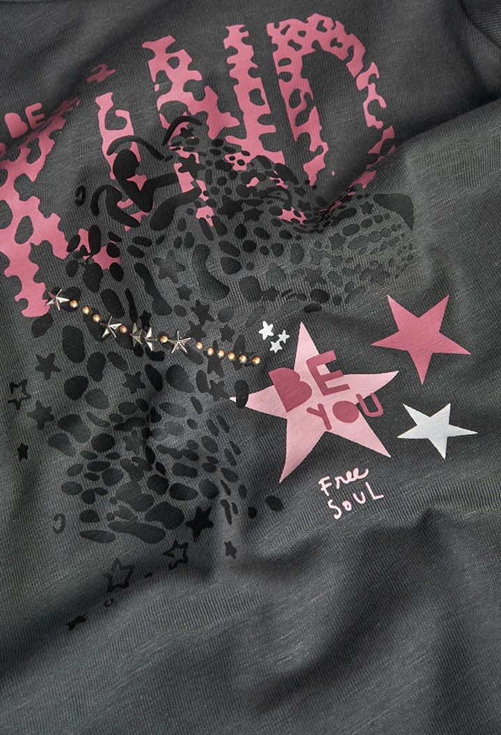 T-Shirt stretch pour fille