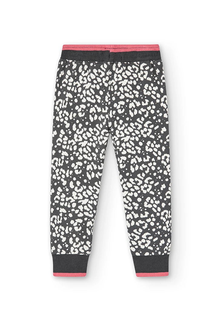 Pantaló pelfa animal print de nena
