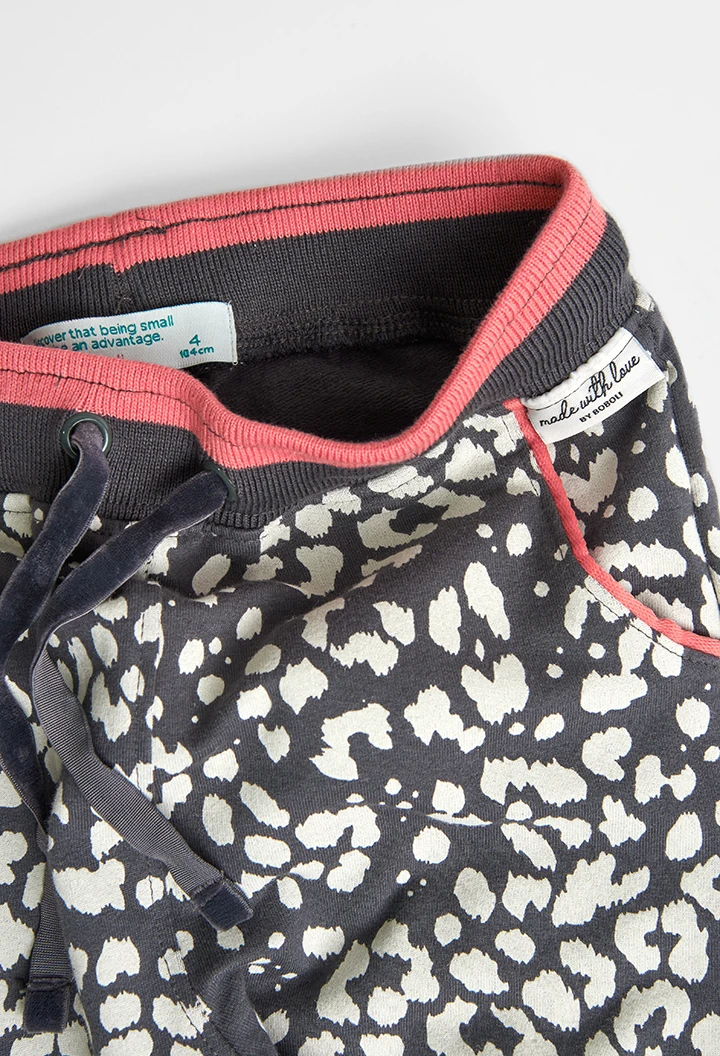 Fleece trousers for girl
