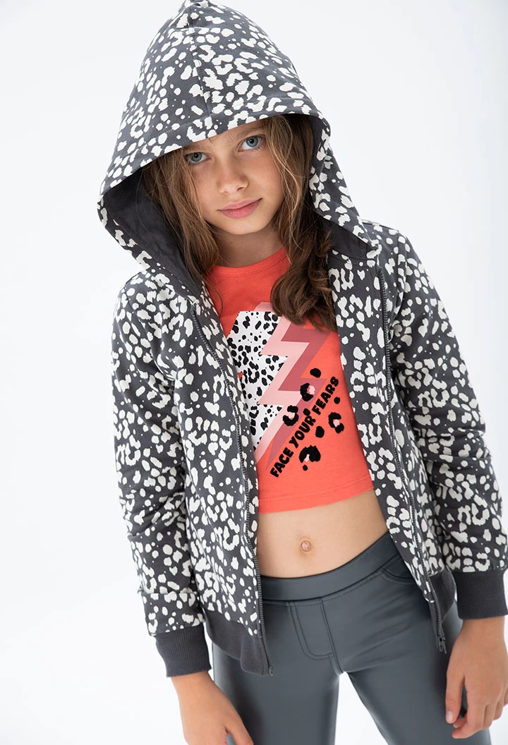 Veste en molleton pour fille